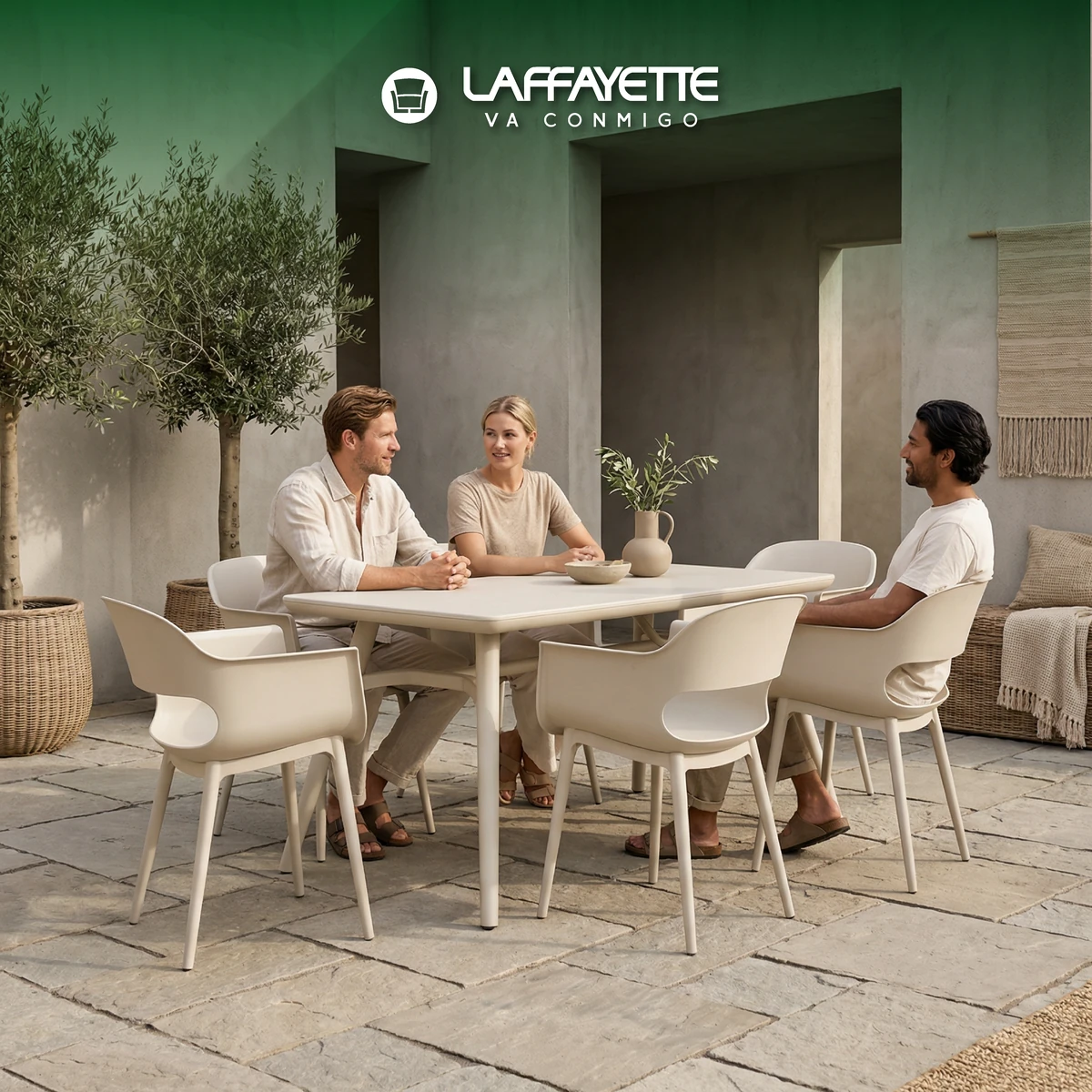 Comedor Aura Rectangular con 6 Sillas_6 Comedor Aura Rectangular - vista adicional 6