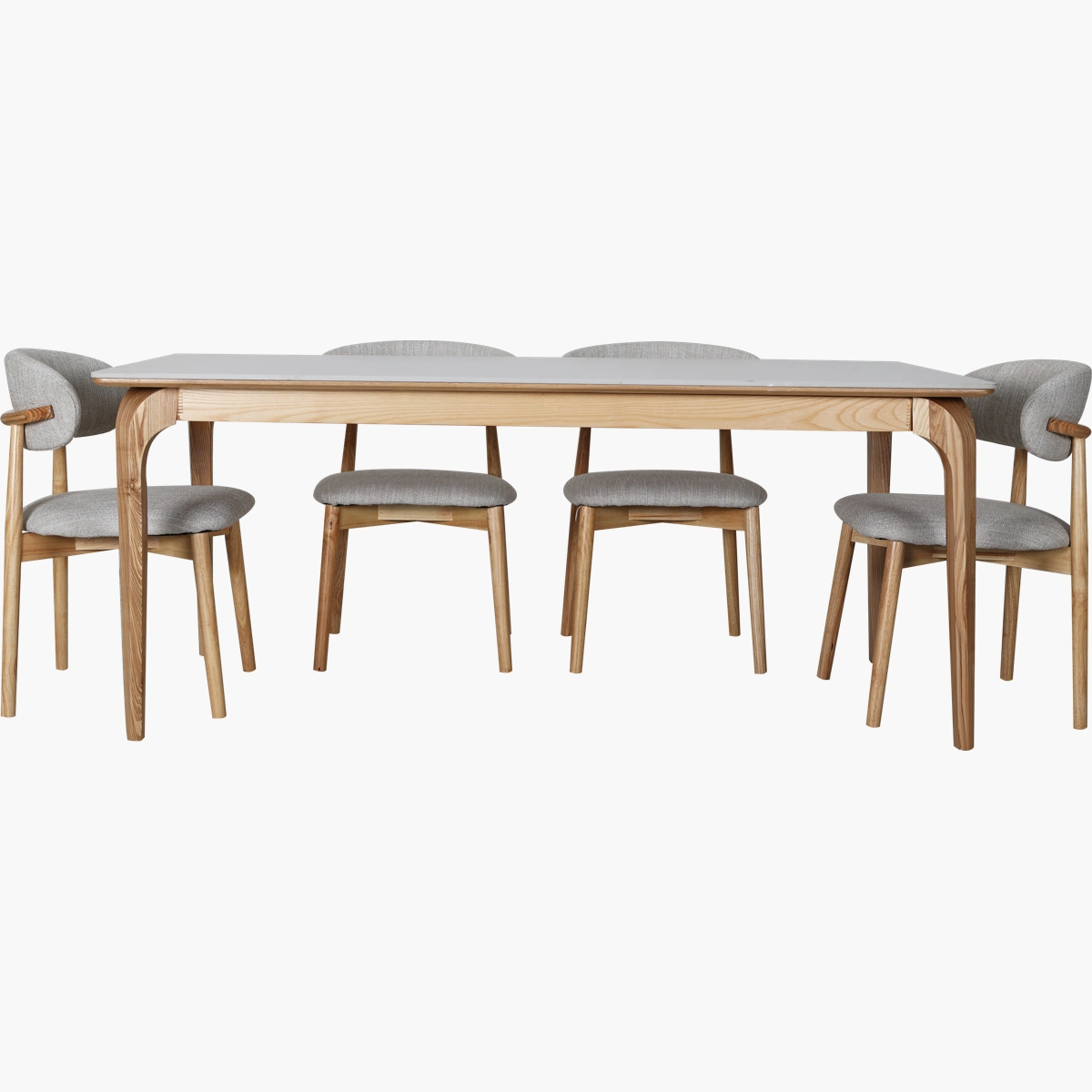 Mesa Parma Roble_3 Comedor Parma Garda Roble/Claro - vista adicional 1