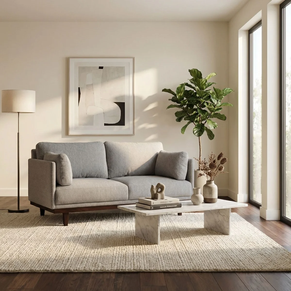 127487-Love-Seat-Beirut-Beige-ambientada-01 Love Seat Beirut Beige - foto ambientada