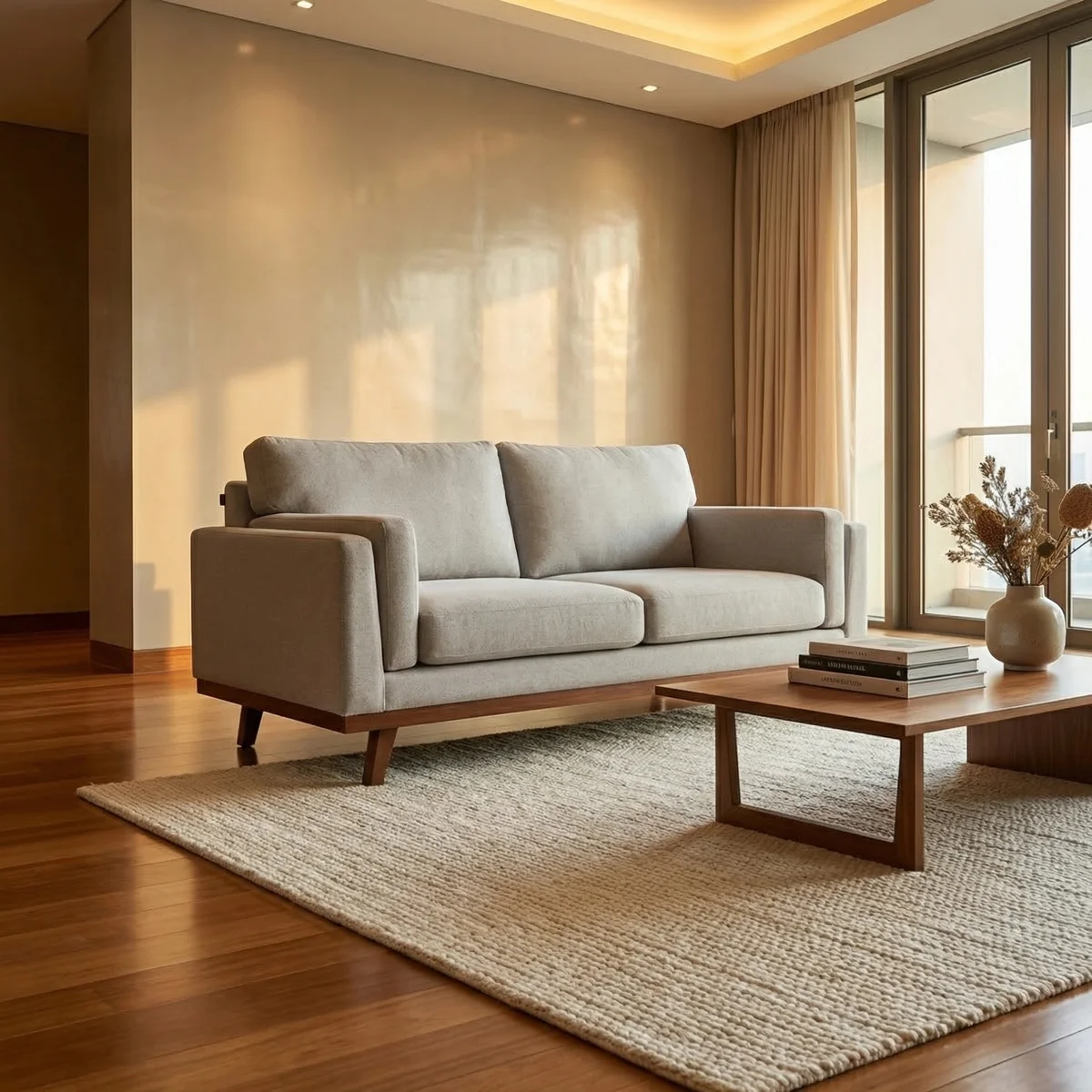 28195-Love-Seat-Eliza-Linen-ambientada-01 Love Seat Eliza Linen - foto ambientada