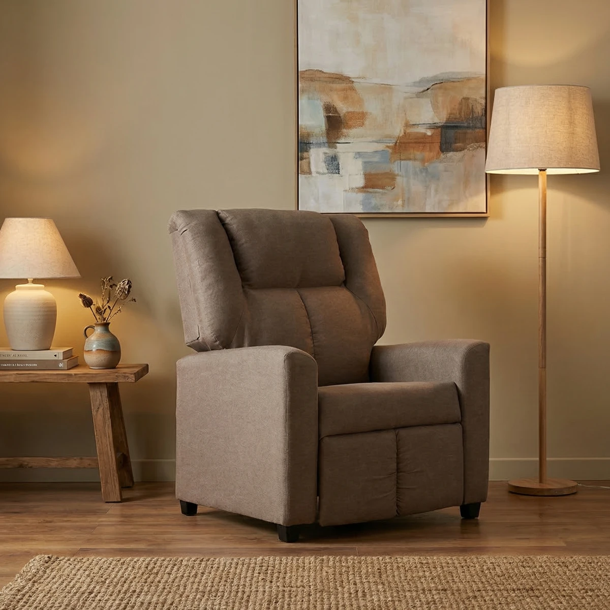28535-Sillón-Reclinable-Lilit-Personalizable-Arena-ambientada-03 Sillon Reclinable Lilit Personalizable Arena - foto ambientada
