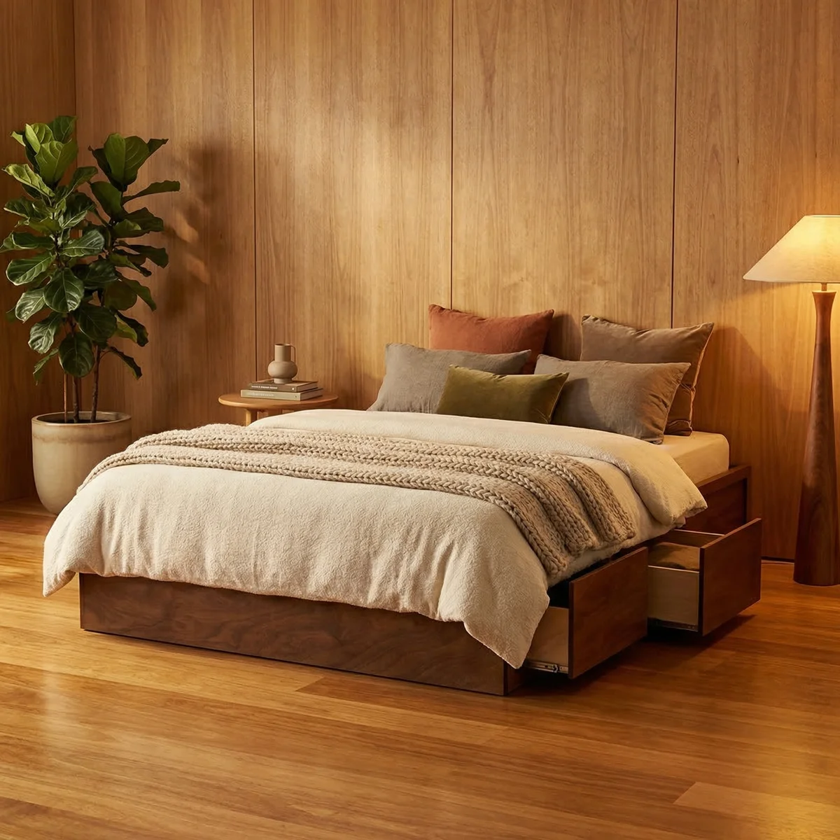 84267-Base-King-Size-Sevilla-Okume-ambientada-02 Base King Size Sevilla Okume - foto ambientada