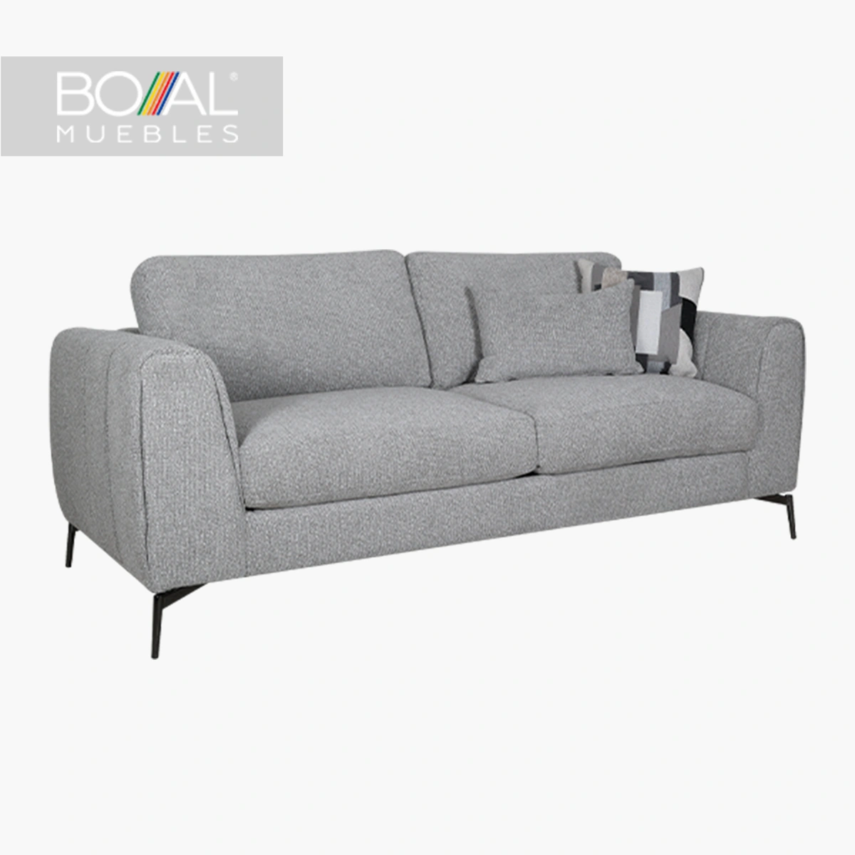Sala-Temple-Boal_10.webp Sofá Temple Boal - Madera de Pino, Metal, Espuma de 24kg/m^3, Tapizado en Gris