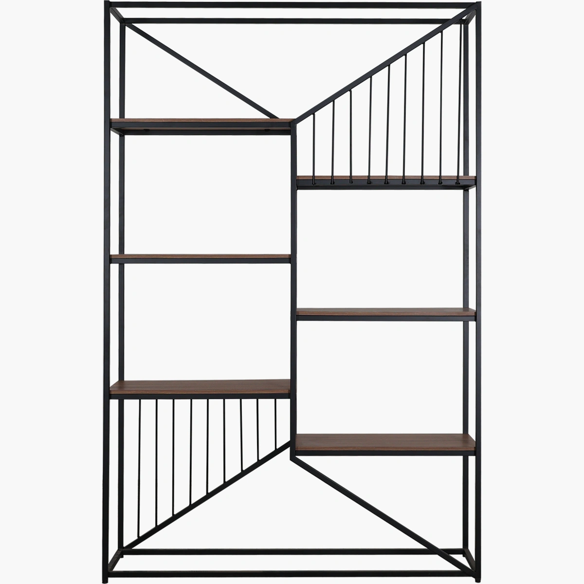 Librero Columba Parota Industrial_5