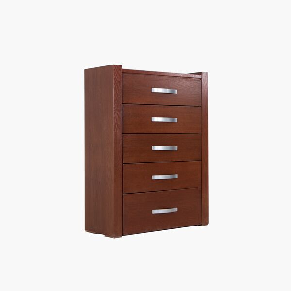 Carmin-nogal-45 Chifonier Carmín Nogal - MDF cardeado, Correderas de Extensión y Herrajes