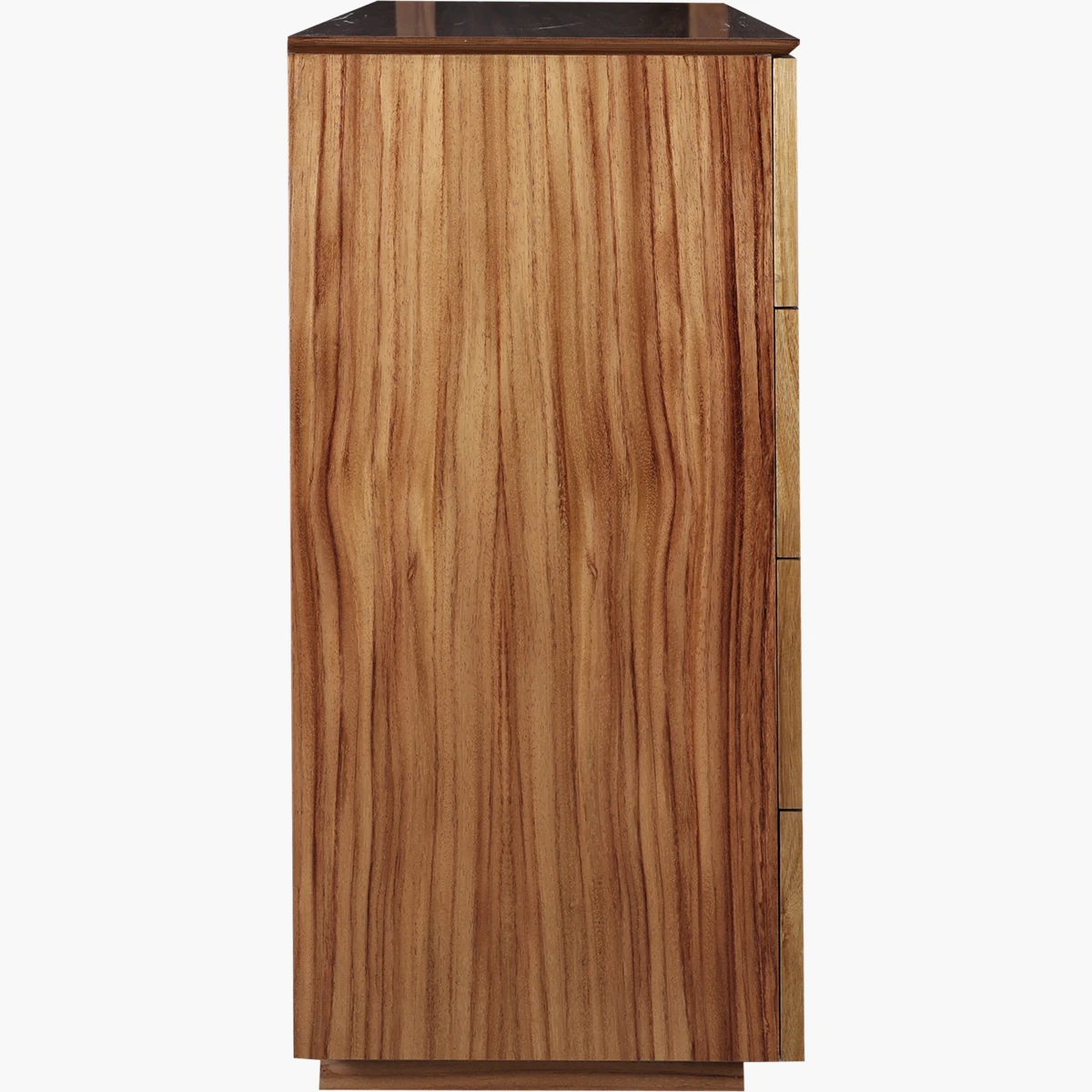 Recámara King Size Malta Grafito Parota_20 Chifonier y Espejo Malta Parota - vista adicional 2