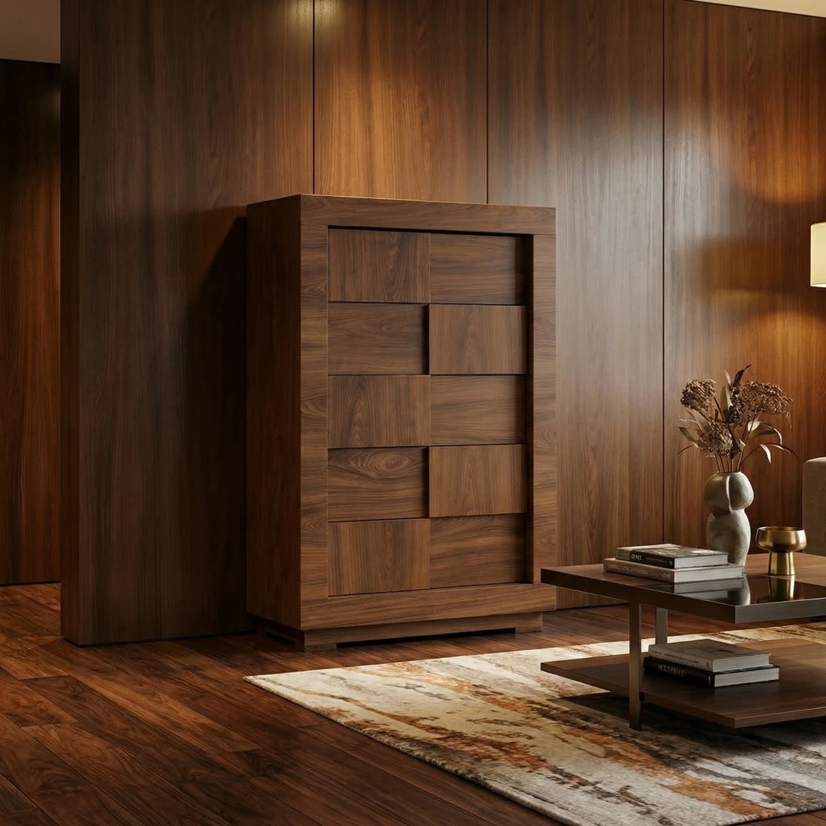 32233-Chifonier-Oporto-Nogal-ambientada-01 Chifonier Oporto Nogal - foto ambientada