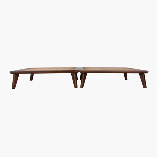 Base King Size Hermes Tabaco Base King Size Hermes Tabaco - vista adicional 1