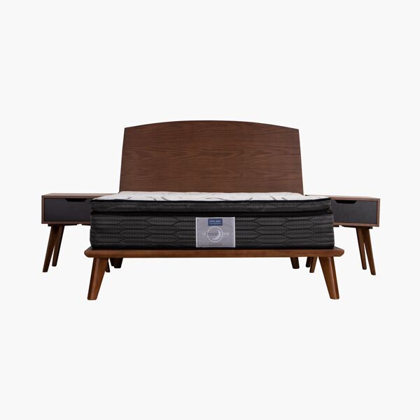 Recámara Matrimonial Hermes Andes Tabaco con cajón Recámara Matrimonial Hermes Andes Tabaco - vista adicional 2