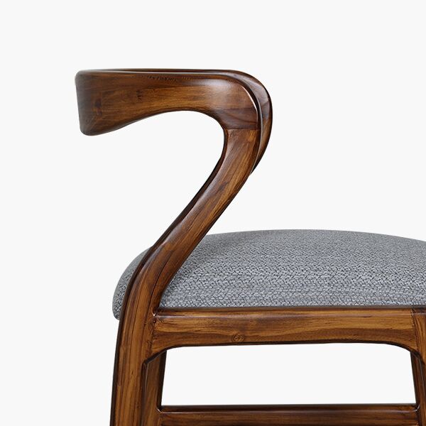 Garza Grapithe Detalle 2 Silla Garza Grey Pino - detalle 2