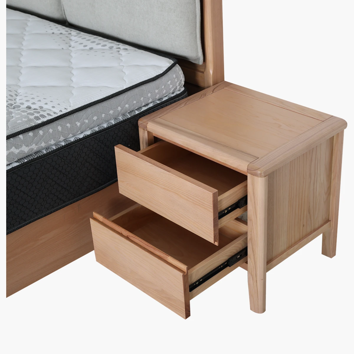 Cama Tulum Queen Size Roble_3 Recámara Tulum Queen Size - vista adicional 3