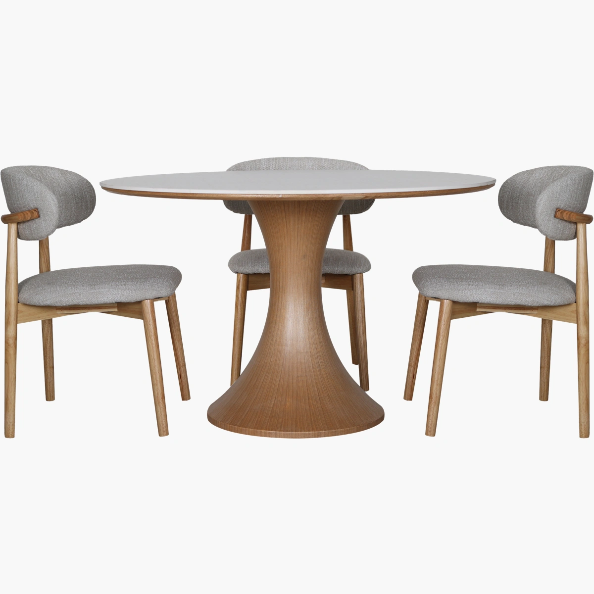 Comedor Pavi Roble_10 Comedor Pavi Garda Roble/Claro - vista adicional 2