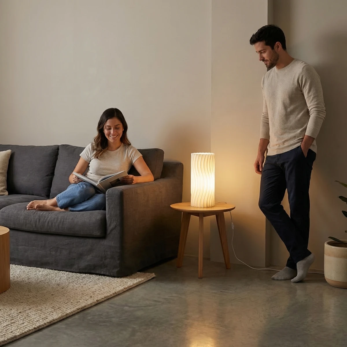 127548-Lámpara-de-Mesa-Madrid-ambientadauso-05 Lámpara de Mesa Madrid - ambientada en uso