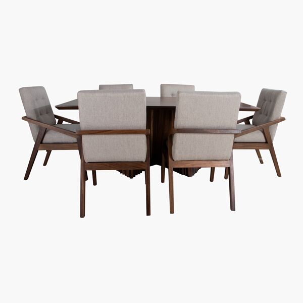 Comedor Abanico Ava Parota (Cristal)