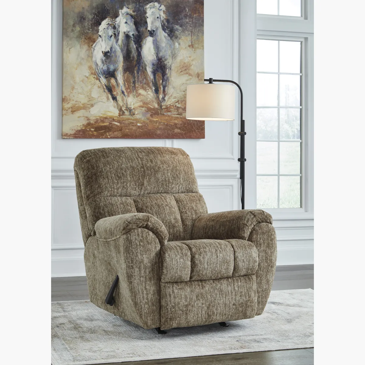 Sillón Reclinable Rampant Taupe Arena Ashley_2