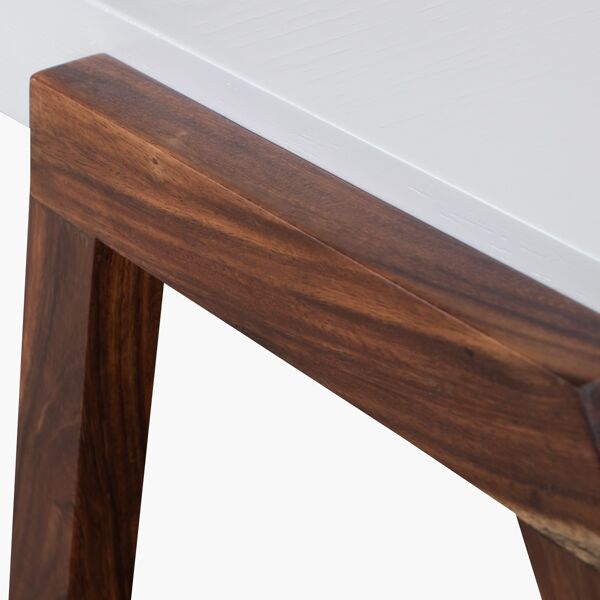 Mesa Central Qatar Blanco B - detalle