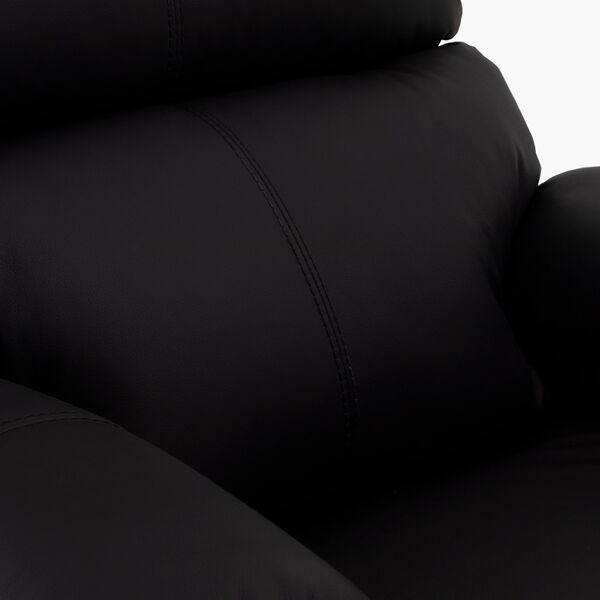 Sillón Reclinable Eléctrico Rest Piel Negro Boal 2 - detalle