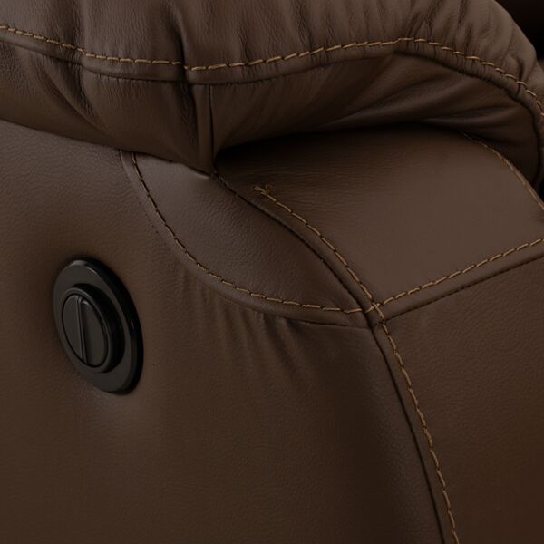 Sillón Reclinable Eléctrico Rest Piel Café Boal 3 - detalle