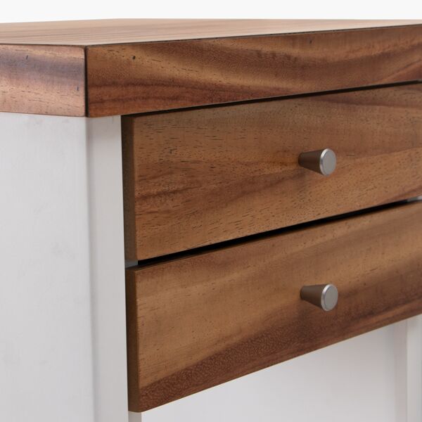 Porta Garrafón Camila Blanco B - detalle