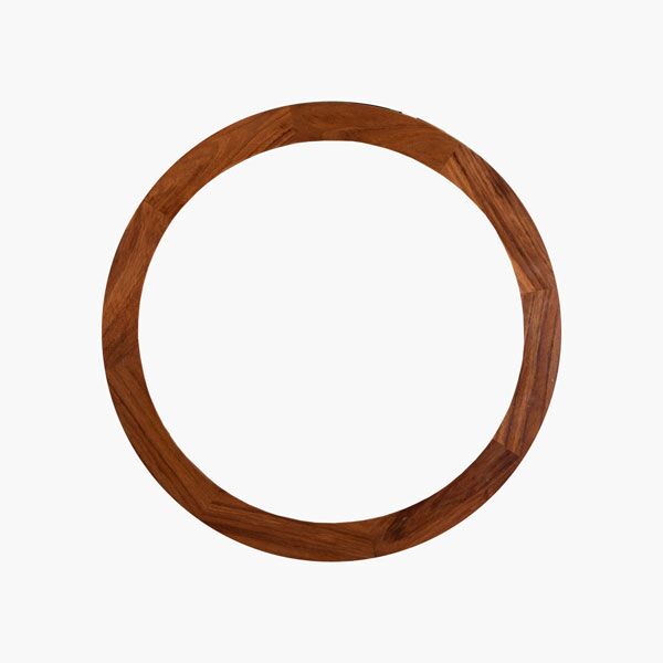 Espejo circular Parota Juego de 5 Espejos Circular Parota - vista adicional 1