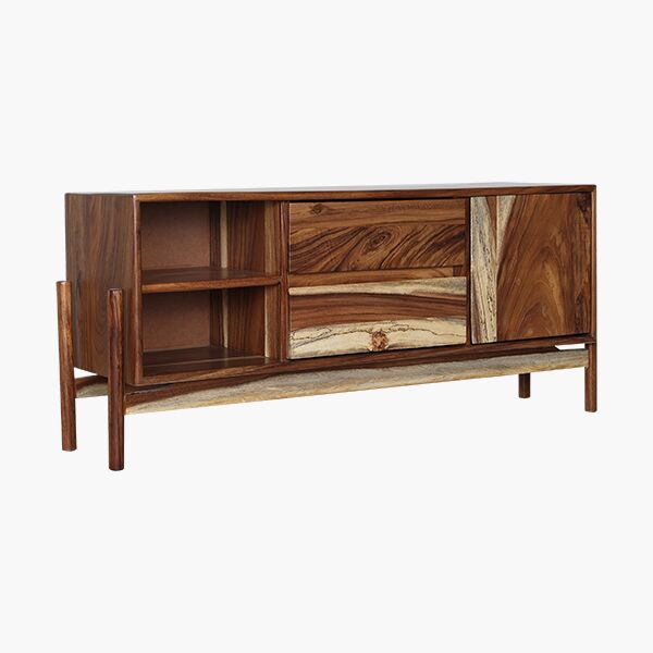 Essence 45 Mesa para TV Essense - Parota Sólida