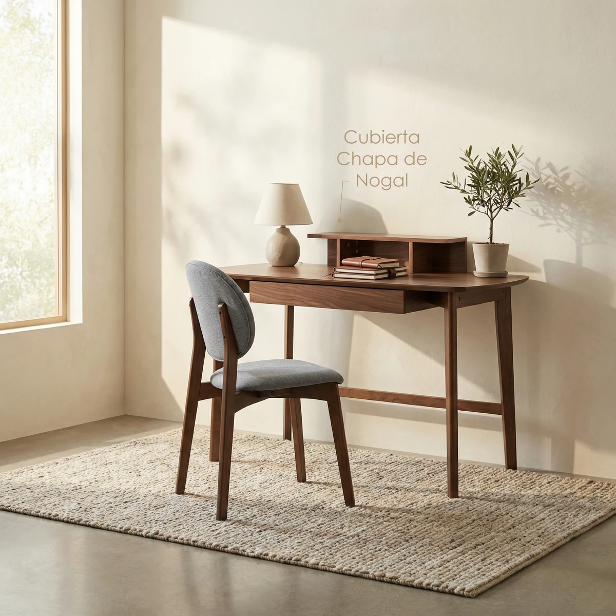 Escritorio Faro Nogal_4 Escritorio Faro Nogal