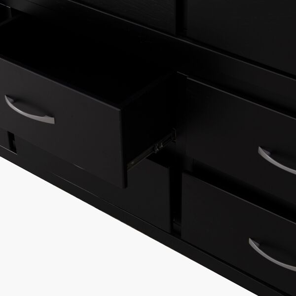 Ropero Montecarlo Chocolate 3 - detalle