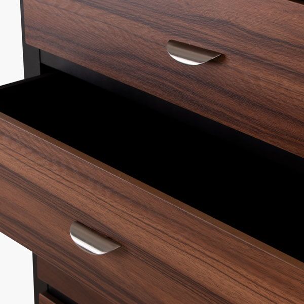 Chifonier Yareni en tonos Chocolate y Parota 1 - detalle