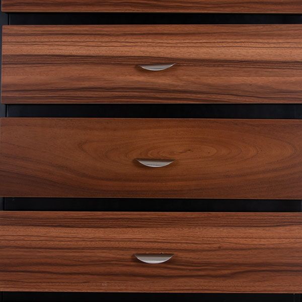 Chifonier Yareni en tonos Chocolate y Parota 2 - detalle