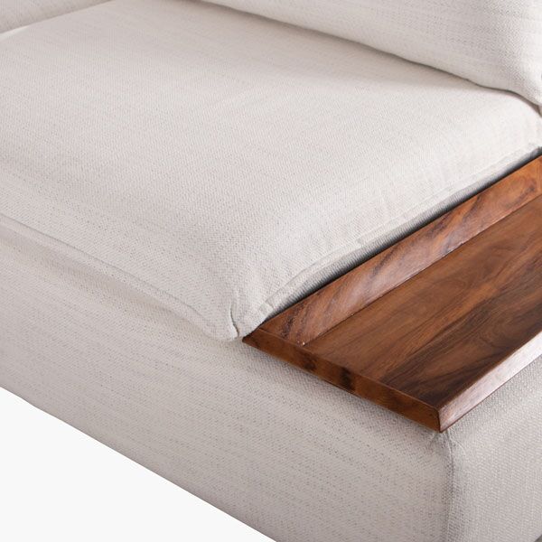 Sala Esquinera Kenia Snow 3 - detalle