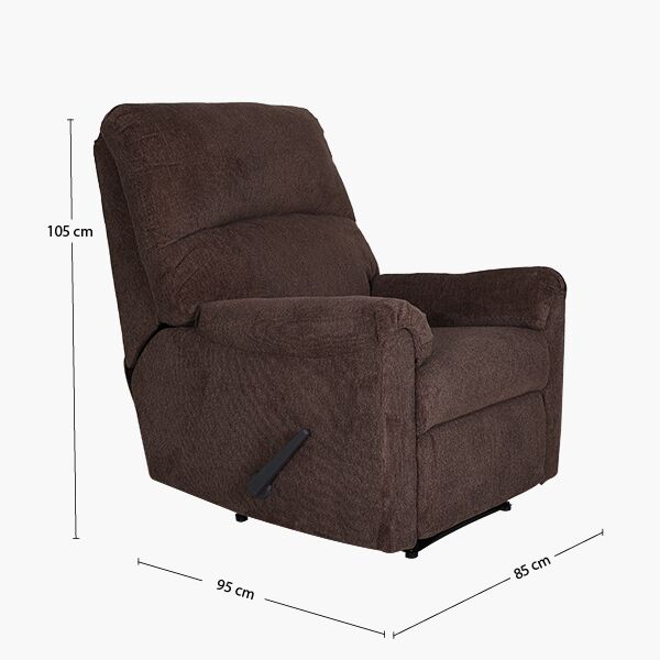 Café Oscuro Ashley Sillón Reclinable Jackson Ashley - vista adicional 1